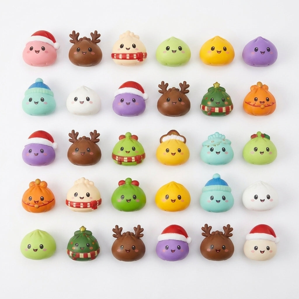 Squishy-Adventskalender mit 24 Überraschungen